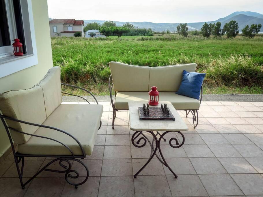 Villa Rania: Ευάερη Βίλα Με Θέα Τη Θάλασσα Lixoúri Eksteriør bilde
