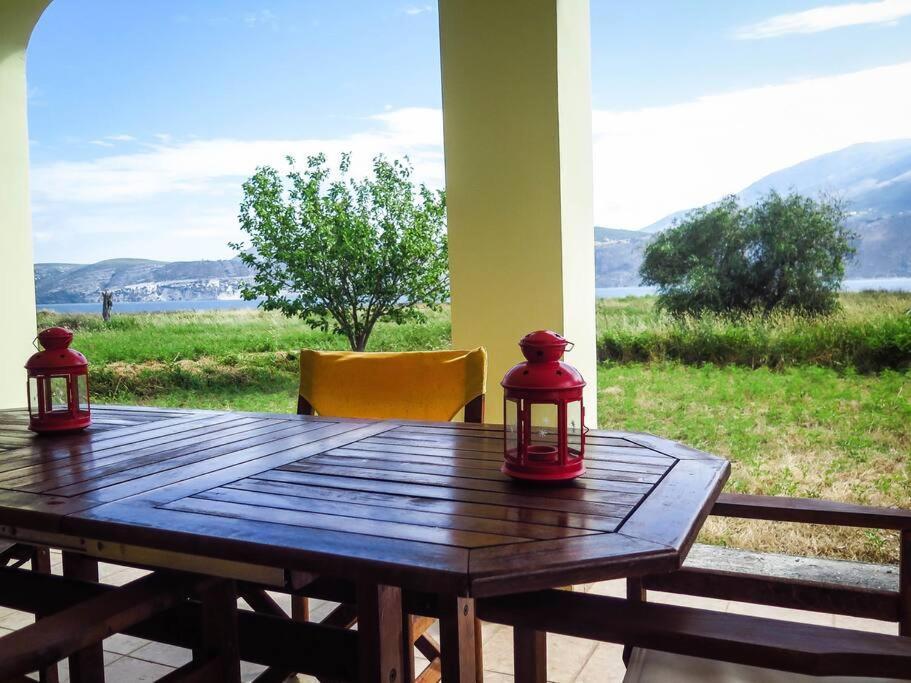 Villa Rania: Ευάερη Βίλα Με Θέα Τη Θάλασσα Lixoúri Eksteriør bilde